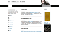 Desktop Screenshot of kahn-harris.org